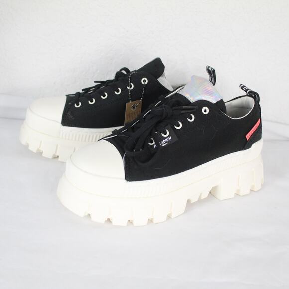 Palladium Women's Revolt Lo Tx Sneaker Size 9 NIB Platform - Picture 3 of 6